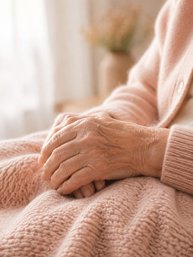 Warm patch for elderly care