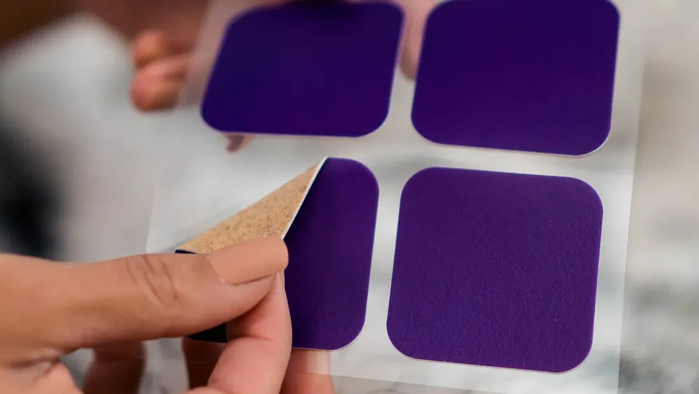 Sleep patch with lavender scent for a better night's sleep